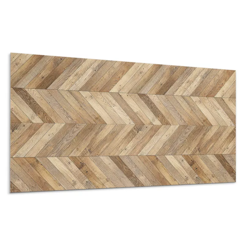 Kafelki samoprzylepne Wallfluent 40×20 cm Deseniowana jodełka drewniana 10 szt.