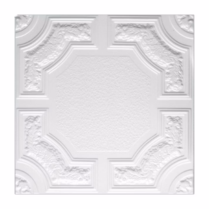 Kaseton sufitowy ścienny panel styropianowy zakładkowy Marbet Design 50×50 cm Caracas 2 m² 8 szt.