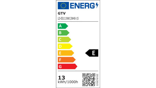 Żarówka LED GU10 ES111 12,5W 1250lm 4000K 40st. AC220-240V szary LD-ES111NW13W40-15
