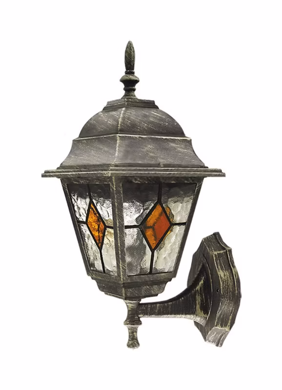 Kinkiet ścienny zewnętrzny Rabalux Monaco antyczne złoto 1 x E27 x 60W IP43 wym: 37 x 15 x 19,5 cm – 1 szt.