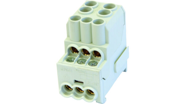 Blok rozdzielczy – dystrybucyjny Al/Cu SDB 100 (80010) SIMBLOCK szary 81601002