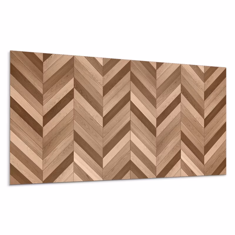 Kafelki samoprzylepne Wallfluent 40×20 cm Wzór jodełkowy inspirowany drewnem 10 szt.