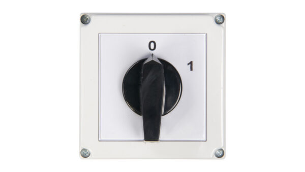 Łącznik krzywkowy 0-1 3P 63A w obudowie 4G63-10-PK R214 63-840306-051