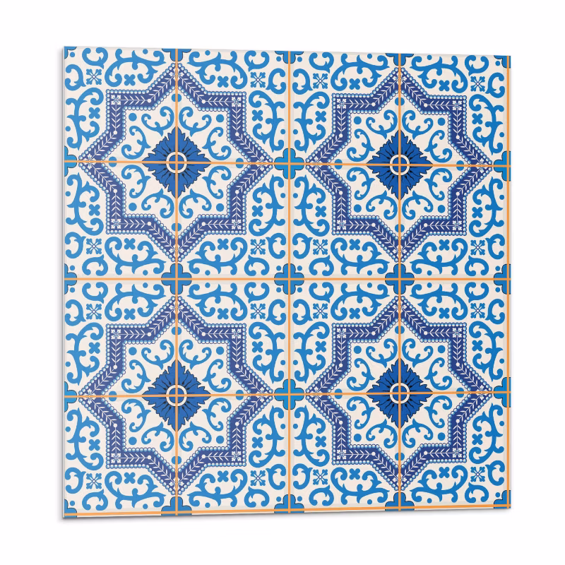 Kafelki samoprzylepne Wallfluent 20×20 cm Dekoracyjne kafle z finezyjnymi wzorami 20 szt.