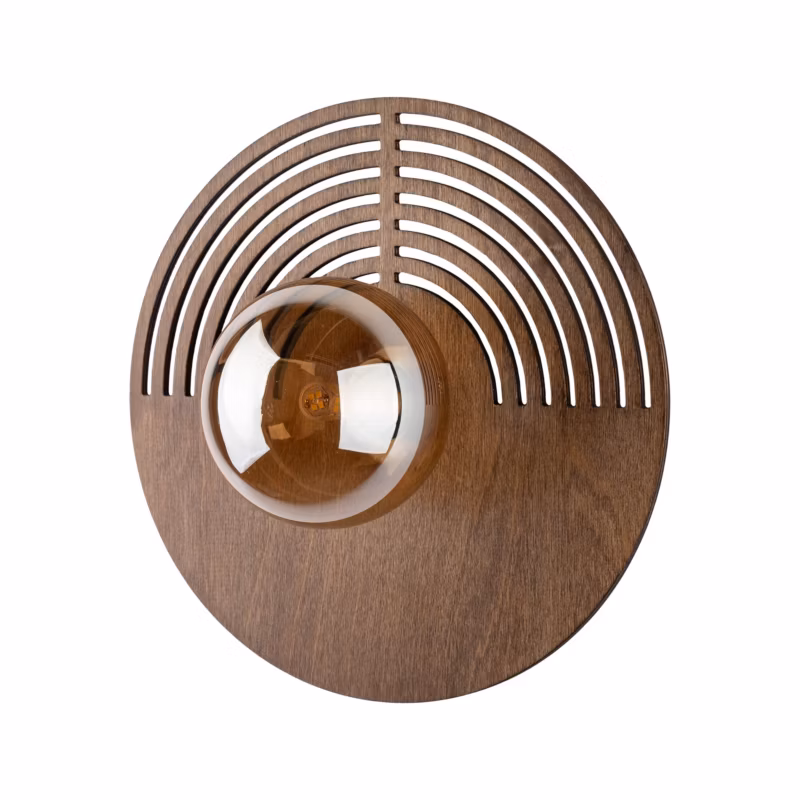 Kinkiet TK-Lighting Lunar drewno 1Xg9 300 – 1 szt.