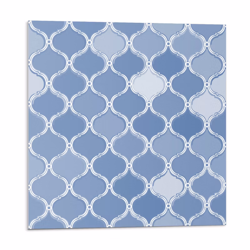Kafelki samoprzylepne Wallfluent 50×50 cm Kształty łuków w stylu mozaikowym 4 szt.