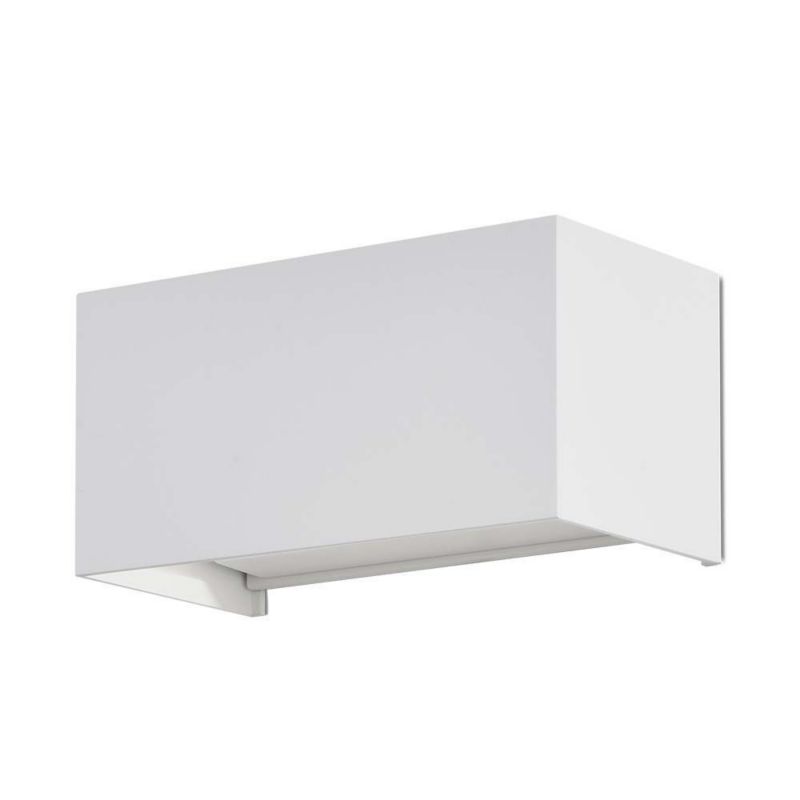 Kinkiet ścienny zewnętrzny V-TAC biały LED 24W 3000K 2720lm IP65 wym: 10 x 20 x 10 cm aluminium – 1 szt.