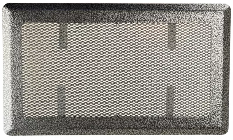 Kratka FEINZ Wentylacyjna Kominkowa Metal 16X30Cm Srebro 1 szt.