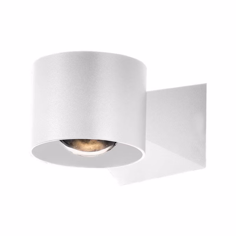 Kinkiet ścienny V-TAC Vt-1179 biały góra-dół LED 5W 3000K 465lm IP65 wym: 9 x 13 x 7 cm – 1 szt.