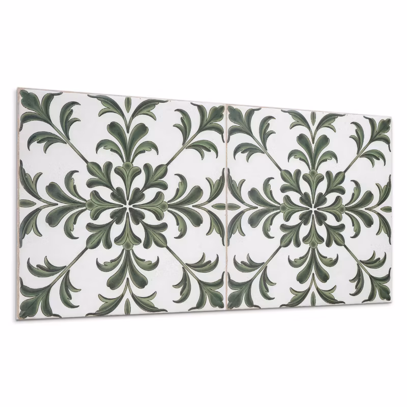 Kafelki samoprzylepne Wallfluent 60×30 cm Kwiatowy motyw na kafelku 6 szt.