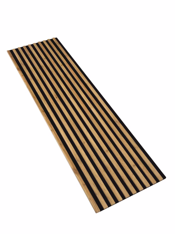 Lamele Ścienne na Czarnym Filcu SunWood 275x58cm Panel Dekoracyjny Dąb Wotan 1 szt.