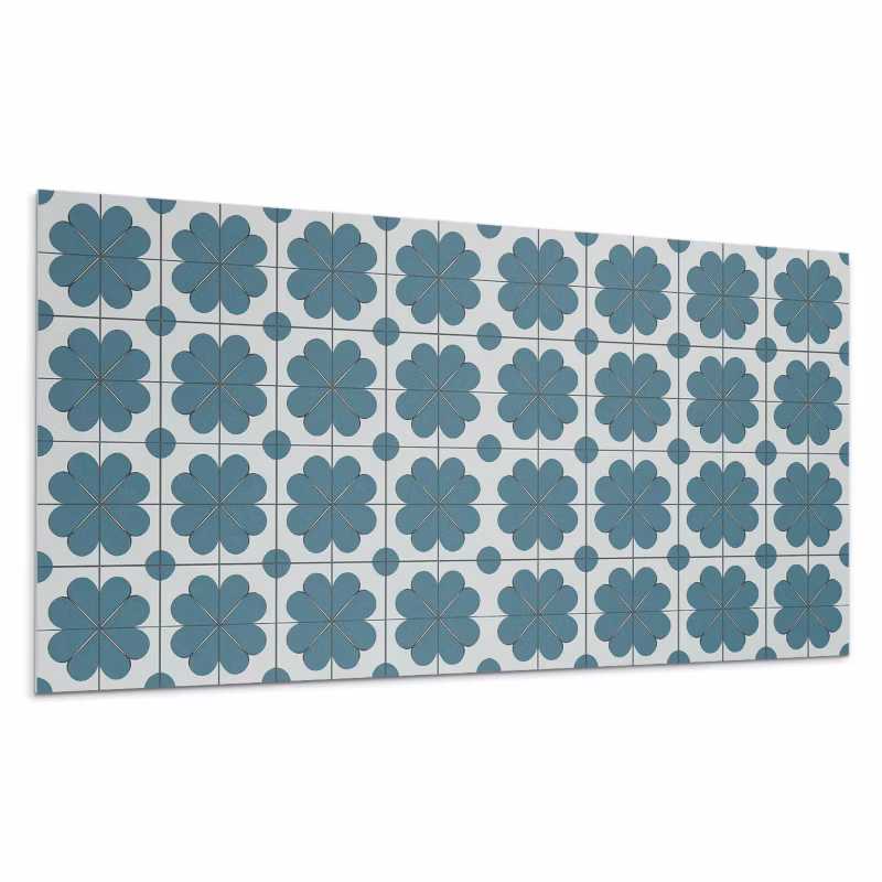Kafelki samoprzylepne Wallfluent 40×20 cm Roślinne wzory w harmonijnym układzie 10 szt.