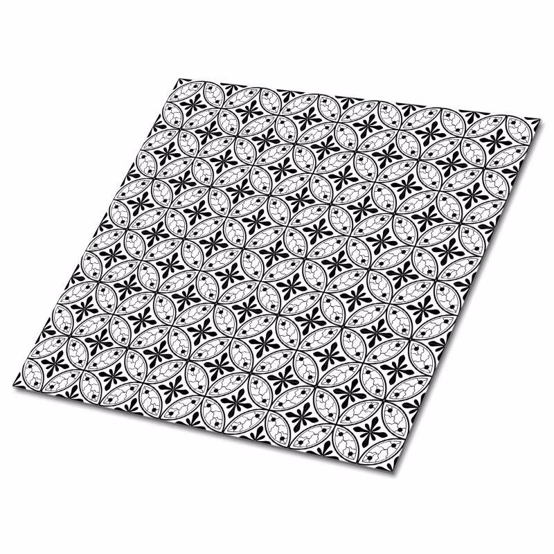 Kafelki samoprzylepne Tulup 30×30 cm Indonezyjski wzór 9 szt.