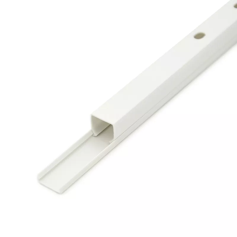 Korytko kablowe CanaLux CNL-C-12012-25, kanał elektroinstalacyjny 12x12mm z pokrywą 50 mb, białe, 25 szt.