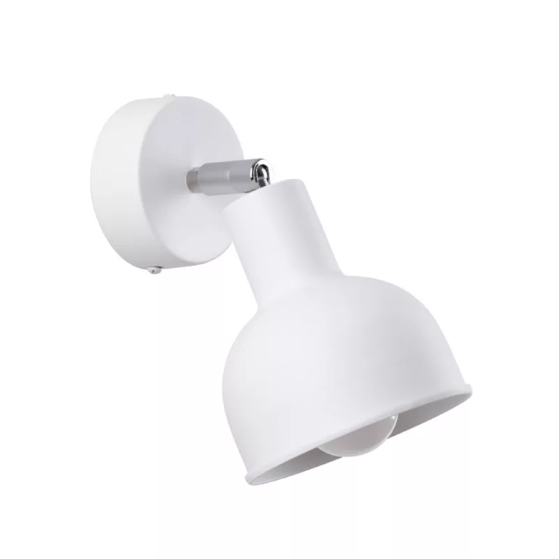 Kinkiet ścienny Sollux Lighting Elba biały do czytania 1 x E27 x 15W IP20 wym: 27,2 x 11 x 19 cm – 1 szt.
