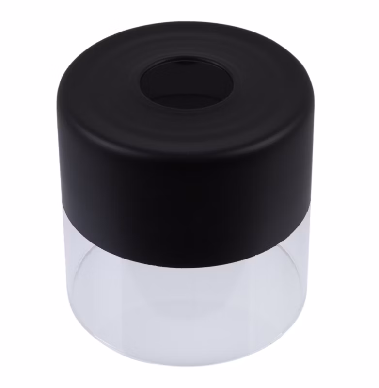 Klosz do lampy wiszącej Light Home LH Roma E27 czarny szklany 12x12cm 1szt.