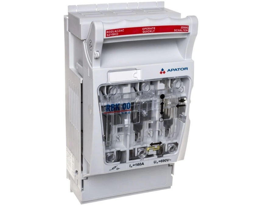 Rozłącznik izolacyjny bezpiecznikowy 160A RBK 00 pro‑SG‑R /zaciski ramkowe 4‑95mm2/ 63‑823259‑151