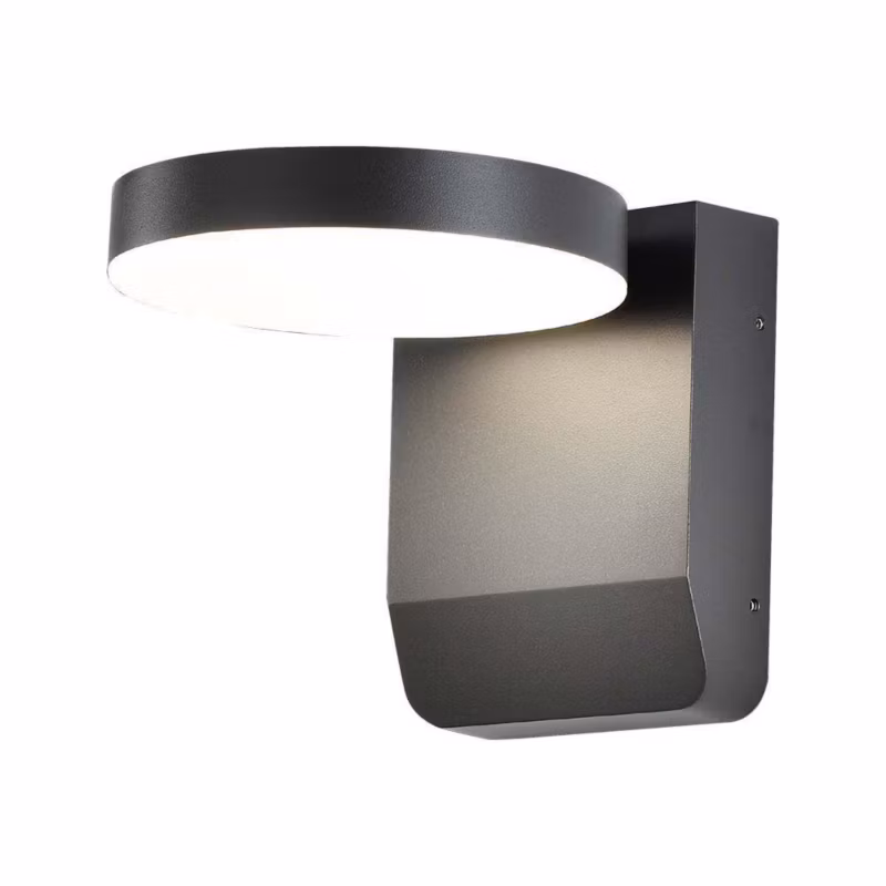 Kinkiet ścienny zewnętrzny V-TAC czarny LED 17W 4000K 2480lm IP65 wym: 16 x 16 x 20,6 cm aluminium – 1 szt.