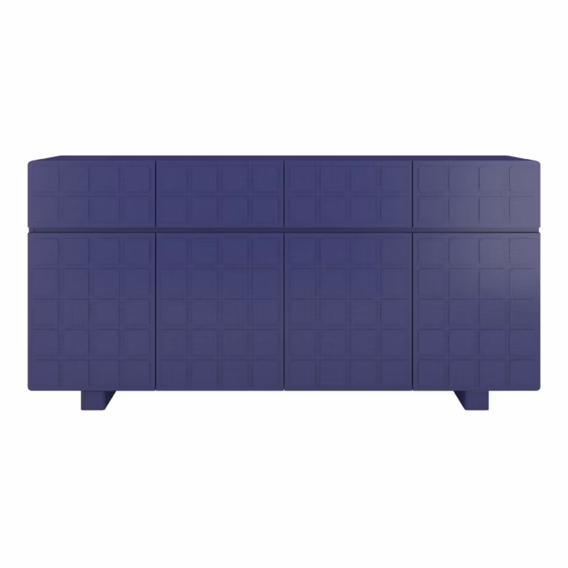 Komoda z frontami 3D Skandica CUBO long granatowy 169cm 1 szt.