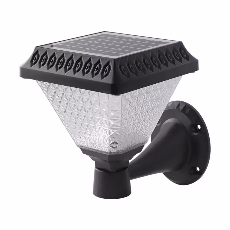 Kinkiet solarny V-TAC Vt-972 czarny LED 0.8W 3000K – 6400K 75 IP44 wym: 23 x 16 x 17 cm tworzywo sztuczne – 1 szt.
