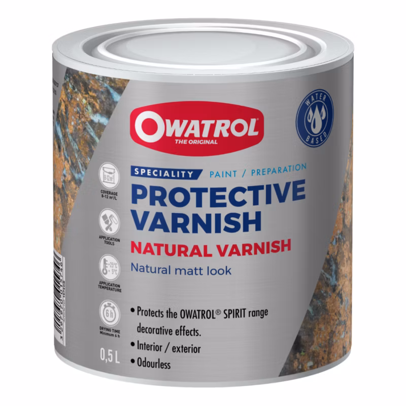 Lakier zabezpieczający Owatrol Spirit: Natural Varnish matowy 0.5L 1 szt.