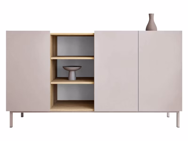 Komoda pokojowa MIRJAN 24 System 72 kaszmir + dąb cremona 1 szt.