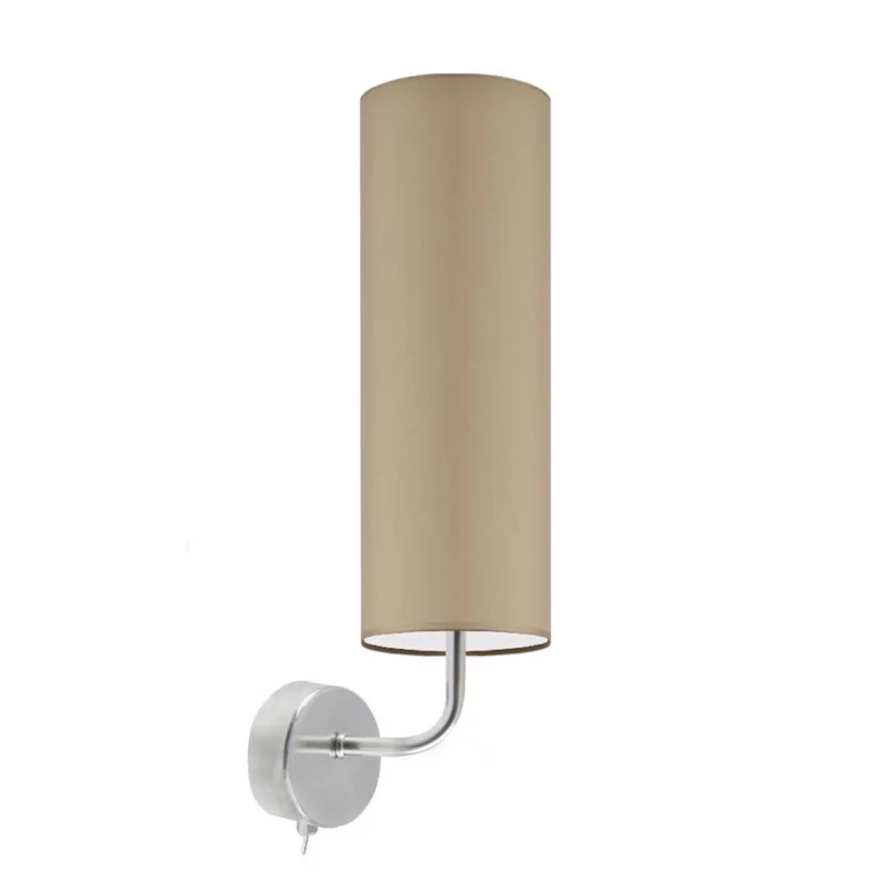 Kinkiet Volta Light Factory Bell Cappuccino Abażur 1xE27 1szt.