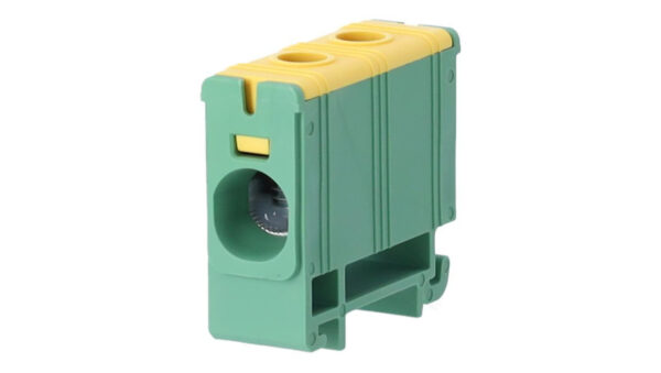 Złączka szynowa zgx 1×50 mm2 żółto – zielona GEP-00047