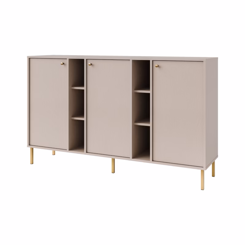 Komoda trzydrzwiowa Bonni Sakai 2 3F T823 Beż 1 szt.
