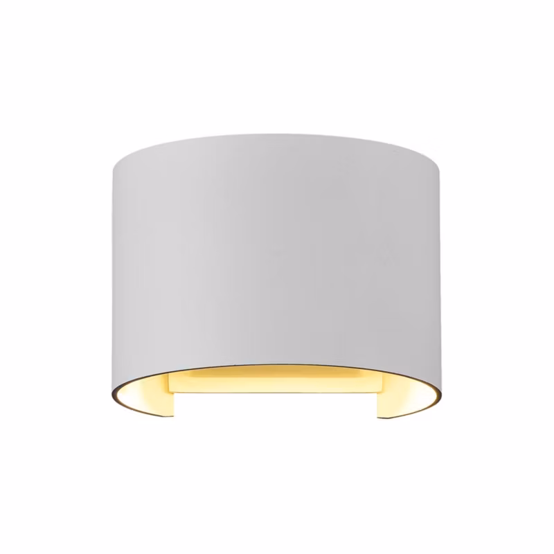 Kinkiet ścienny zewnętrzny Maytoni Fulton biały LED 6W 3000K 400lm IP54 wym: 10 x 13,5 x 11,5 cm metal – 1 szt.