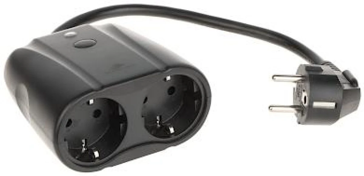 Rozgałęźnik wtyczkowy 2‑krotny SL‑PS34 Wi‑Fi, Tuya Smart