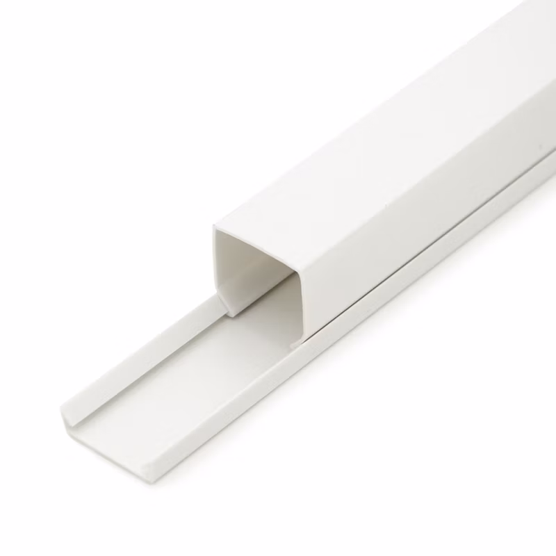 Korytko kablowe CanaLux CNL-C-25025-10, kanał elektroinstalacyjny 25x25mm z pokrywą 20 mb, białe, 10 szt.