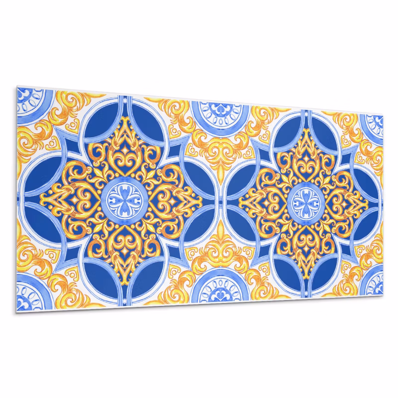 Kafelki samoprzylepne Wallfluent 60×30 cm Motyw florystyczny w designie 6 szt.