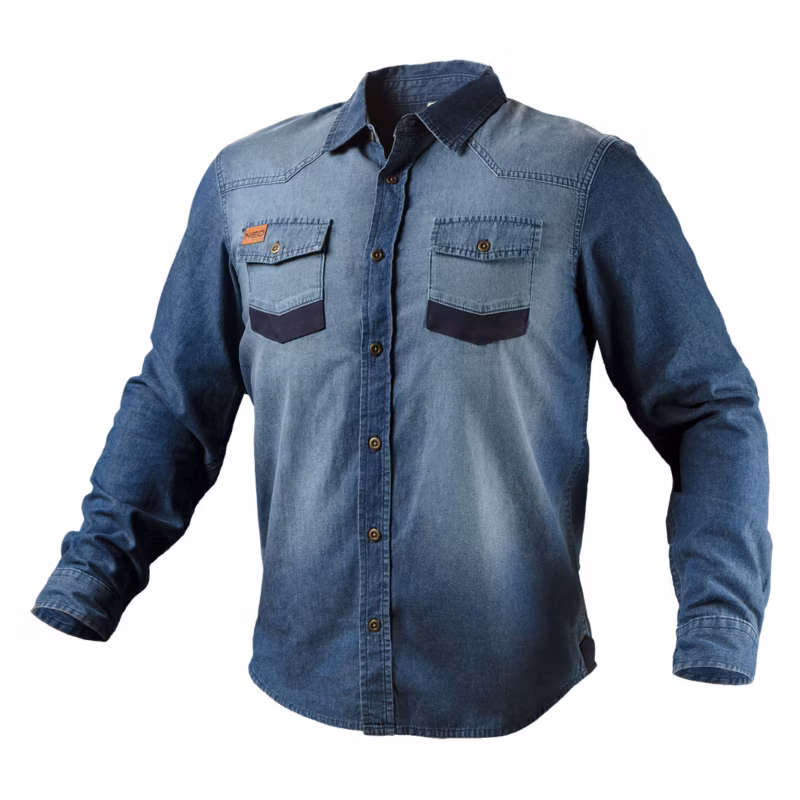 Koszula robocza NEO TOOLS DENIM, rozmiar XXXL 1 szt