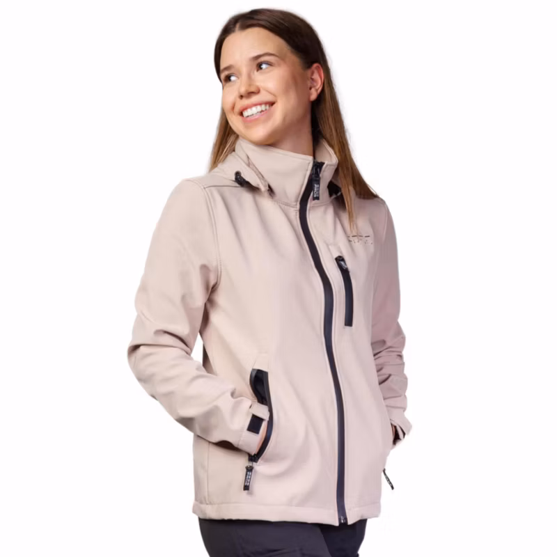 Kurtka softshell PROS SPORT damska, model 701 Beżowy 2XS 1 szt.