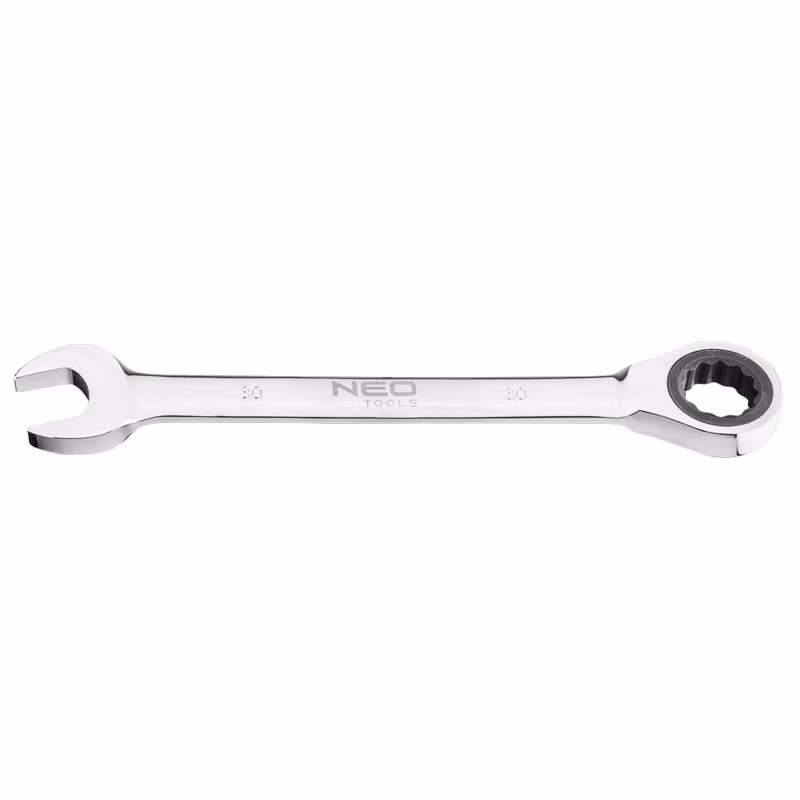 Klucz płasko-oczkowy NEO TOOLS z grzechotką, 30 mm 1 szt