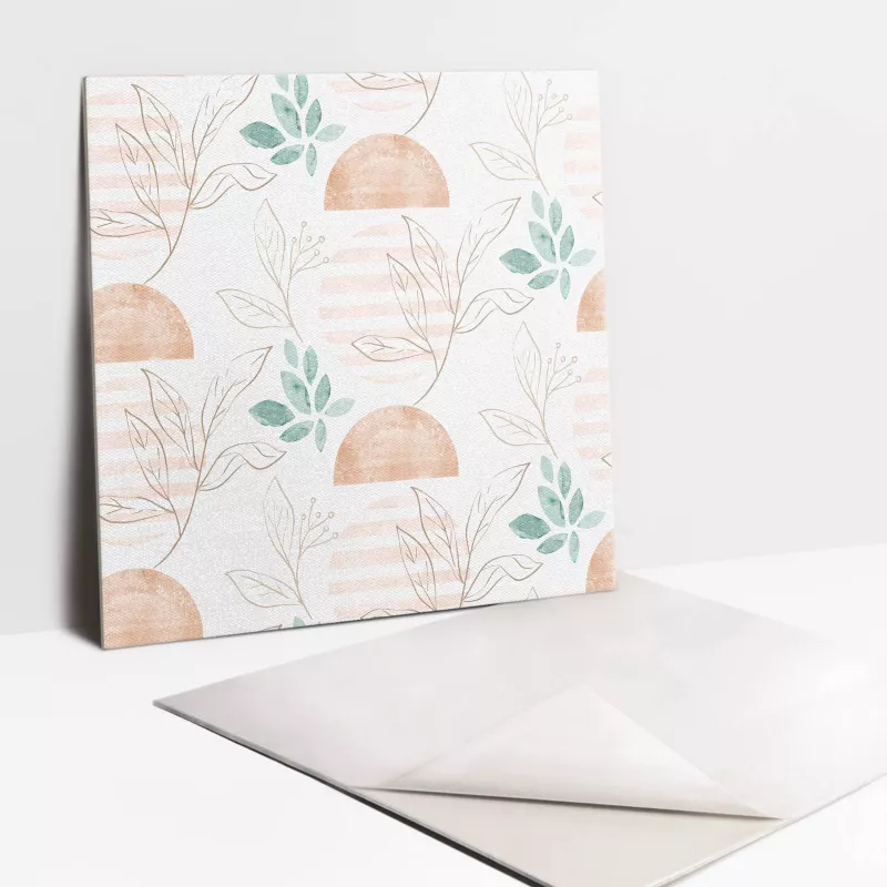 Kafelki samoprzylepne Tulup 30×30 cm Delikatny boho wzór 9 szt.