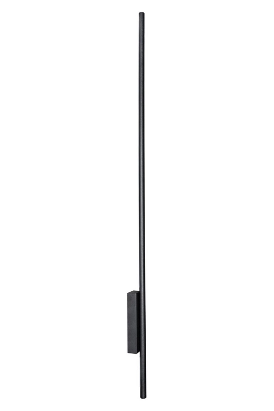 Kinkiet ścienny IdeaLED Luna czarno-biały LED 18W 4000K 1170lm IP54 wym: 120 x 5 x 5 cm – 1 szt.