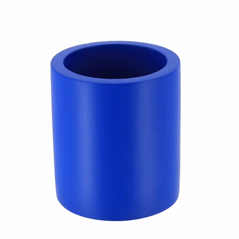 Kubek łazienkowy Signature Blue TENDANCE niebieski cementowy 10×8,5 cm 1 szt.
