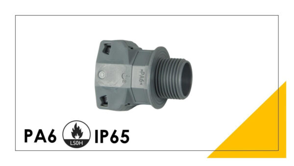 Dławik do peszla ANA-QUICK M25x1,5-NW17 – szary 268.025.1 /1szt./