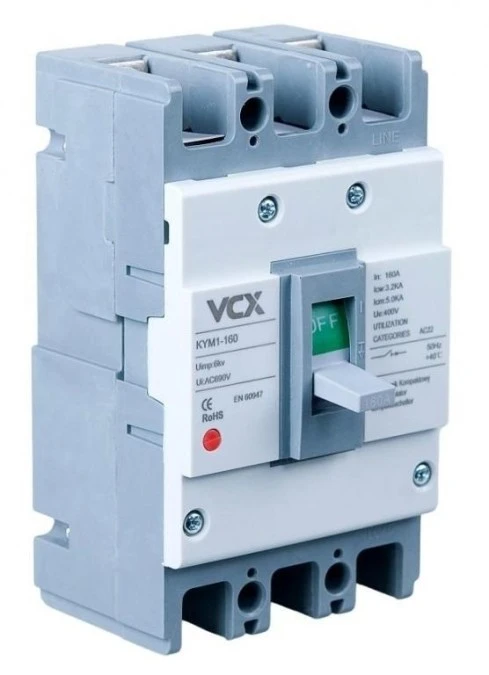 Rozłącznik wyłącznik kompaktowy 3P 125A KYM VCX