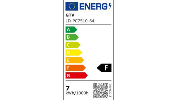 Żarówka LED GU10 7W 550lm 6400K AC180-250V 120st. LD-PC7510-64