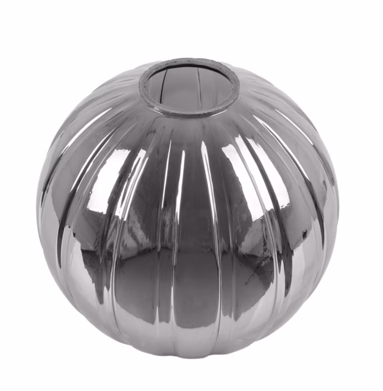 Klosz do lampy wiszącej Light Home LH Costa E27 szary szklany 15×13,5cm 1szt.