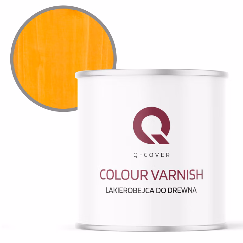 Lakierobejca do Drewna 3w1 Q-Cover Sosna złocista Półmat 2.5L