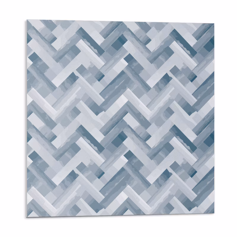 Kafelki samoprzylepne Wallfluent 50×50 cm Zygzakowy motyw w paski 4 szt.