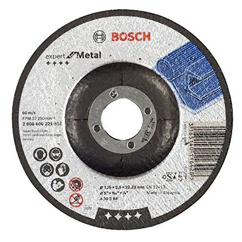 Tarcza do cięcia stali Bosch 125×2,5×22,2mm