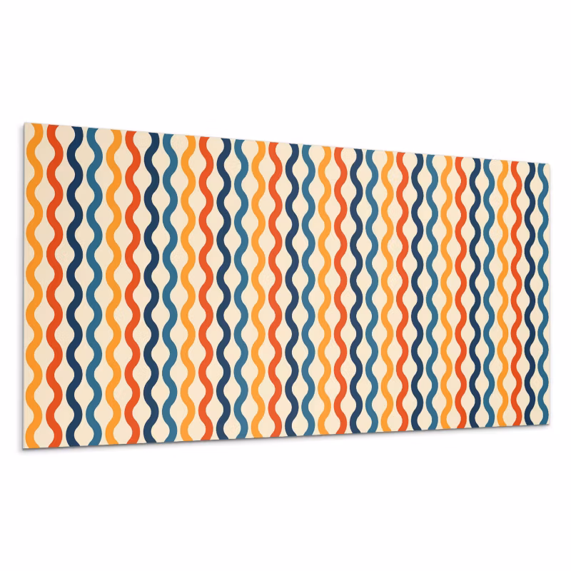 Kafelki samoprzylepne Wallfluent 60×30 cm Fale w dynamicznej kompozycji 6 szt.