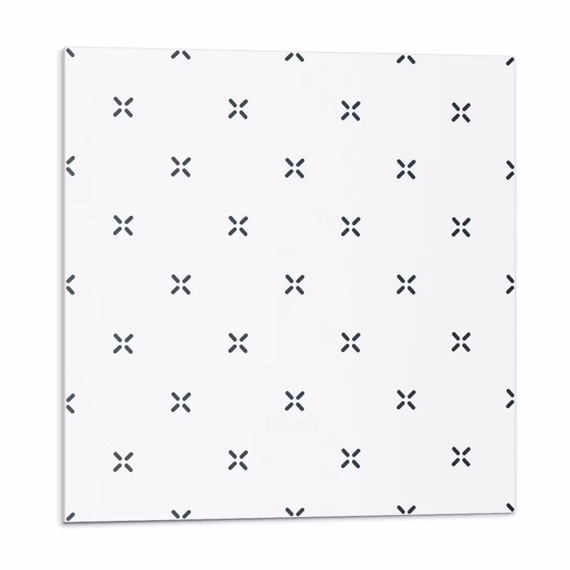 Kafelki samoprzylepne Wallfluent 20×20 cm Grafika krzyżyki 20 szt.