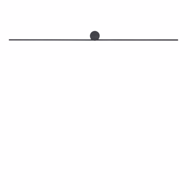 Kinkiet ścienny Nowodvorski Lighting Spin czarno-biały LED 14W 3000K 520lm IP20 wym: 5,5 x 99 cm – 1 szt.