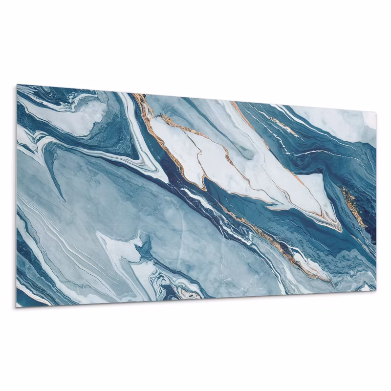 Kafelki samoprzylepne Wallfluent 40×20 cm Dynamiczne fale w stylu abstrakcyjnym 10 szt.
